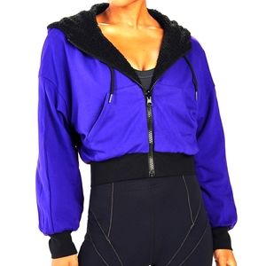 Fabletics plus size 2XL reversible hooded Jacket